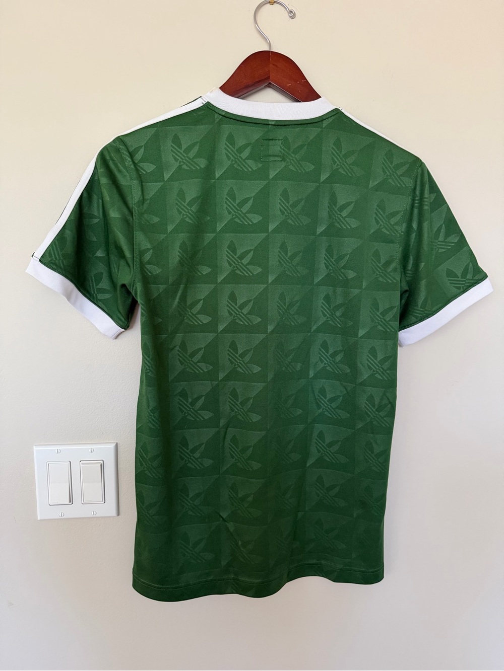 adidas Green Portland Timbers Men's Soccer Jersey with White Trim - Picture 3 of 3